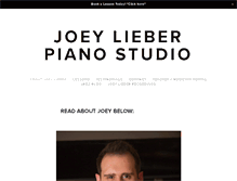 Tablet Screenshot of joeylieber.com